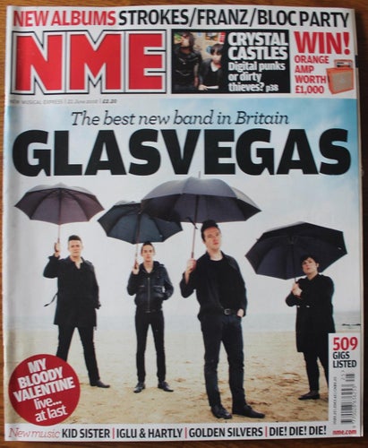 NME New musical express musiktidning 2008 21 juni