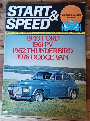 Start & Speed - Motor Entusiastens Magazine / Nr 2 1978