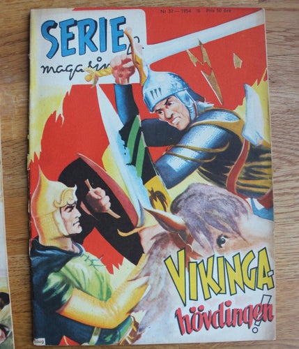 SERIEMAGASINET 1954 NR 32 med Flygbild
