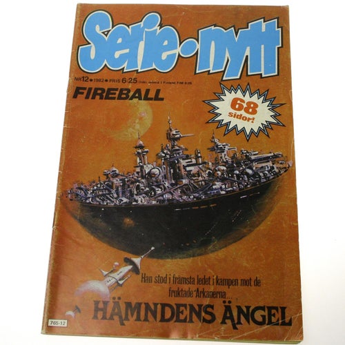 Serie Nytt - 1982 - NR 12 - Hämndens ängel / Fireball