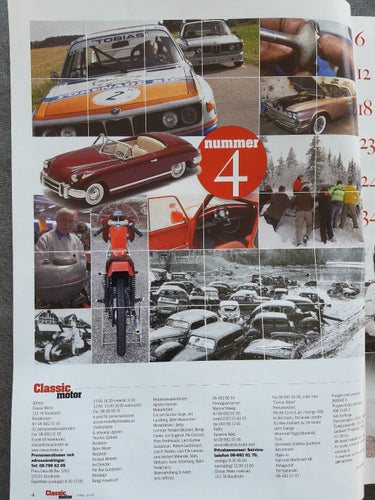 Classic Motor 4 2008: Volvo PV 444, BMW 3,0 CSL, Ford Falcon Futura Sprint 1965