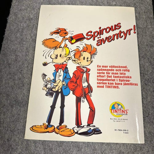 B som i busfrö - Den unga Spirou