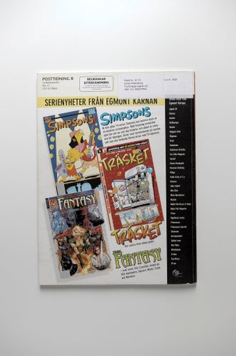 Bild & Bubbla Nr 1/2002 - Magazin om serier