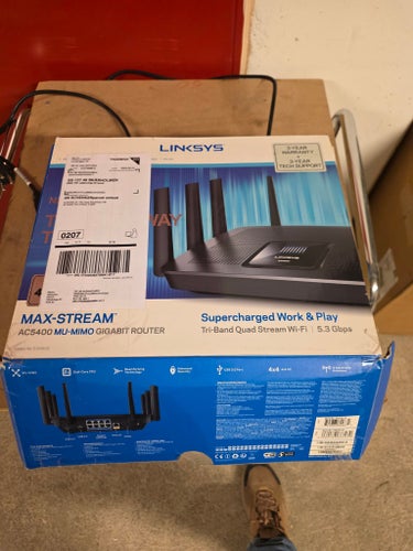 Linksys EA9500 Max-Stream AC5400 MU-MIMO Gigabit Router