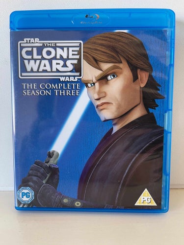 Star Wars The Clone Wars Complete Season 3 Blu-ray