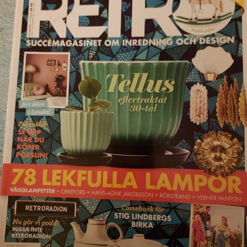 Tidskrift RETRO Nummer 1 år 2020