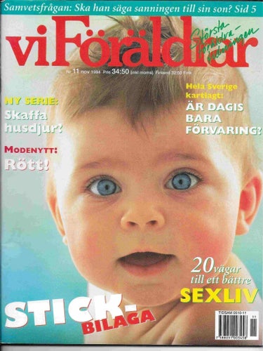 VI FÖRÄLDRAR nr 11 1994, med stickbilaga