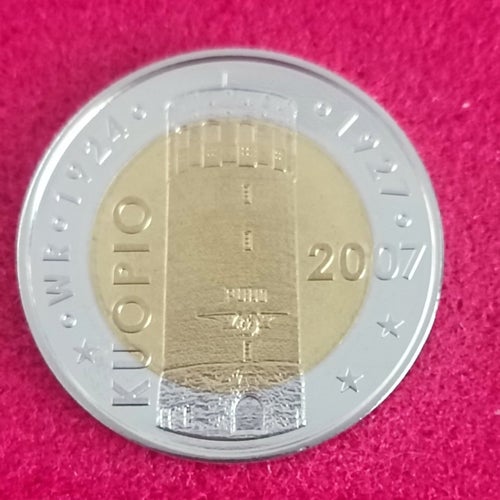Finland jubileumsmedalj 2007 Paavo Nurmi