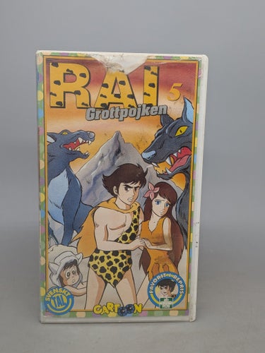 Rai Grottpojken 5 - Svenskt tal - VHS