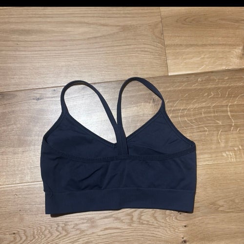 Mörkblå sport-bh