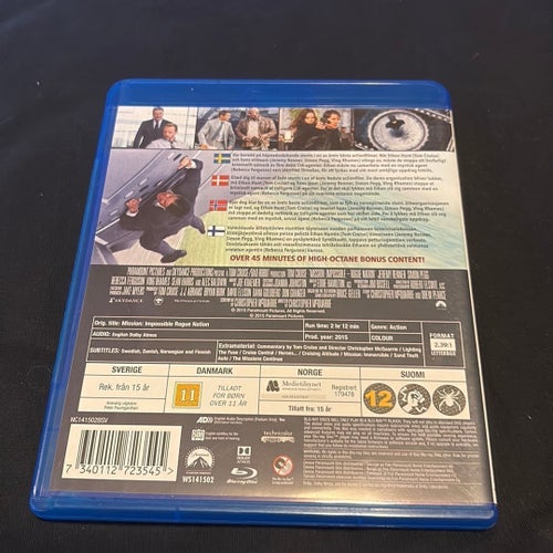 Mission: Impossible - Rogue Nation (Blu-ray)