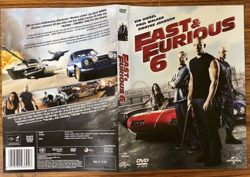 Fast & furious 6 DVD (Vin Diesel, Paul Walker)