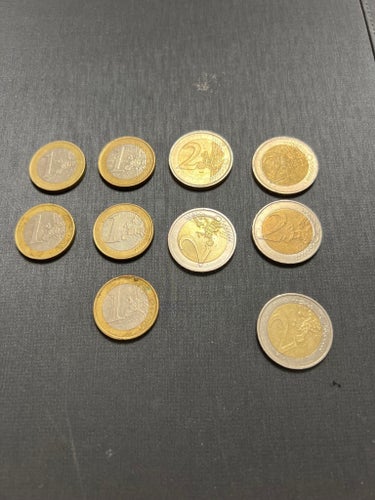 Samling av Euro-valutor