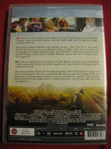 JACKIE & RYAN - KATHERINE HEIGL, BEN BARNES - ROMANTISKT DRAMA - DVD