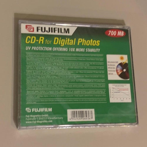 Inplastad Fujifilm, CD-R for digital Photos, up to 52x