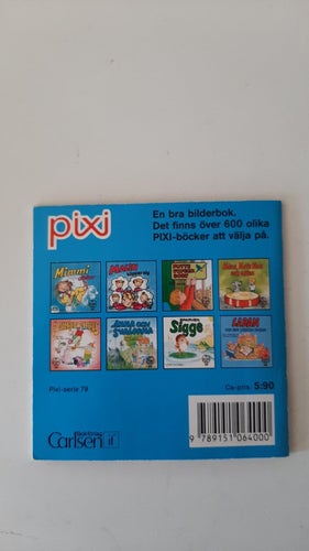 PIXI 614 MÅNS MATS MUS OCH OSTEN TRYCKT 1990