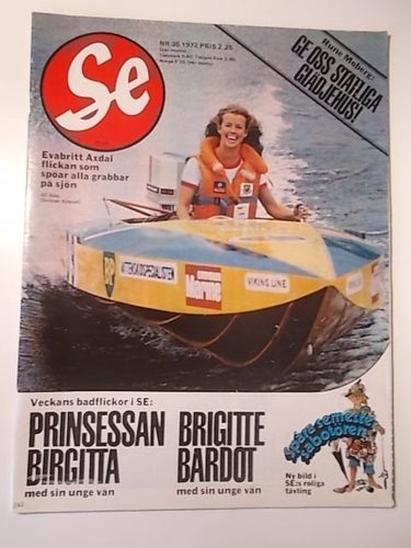 SE Nr. 30 1972 Brigitte Bardot Sven-Bertil Taube Evabritt Axdal