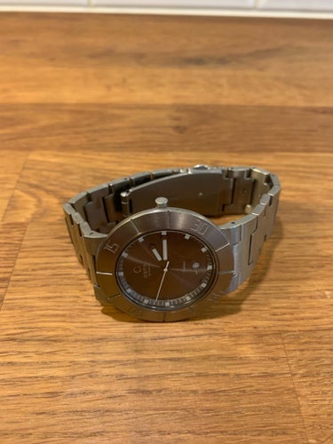 Obaku klocka armbandsur titan titanium