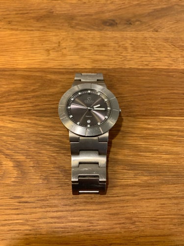 Obaku klocka armbandsur titan titanium