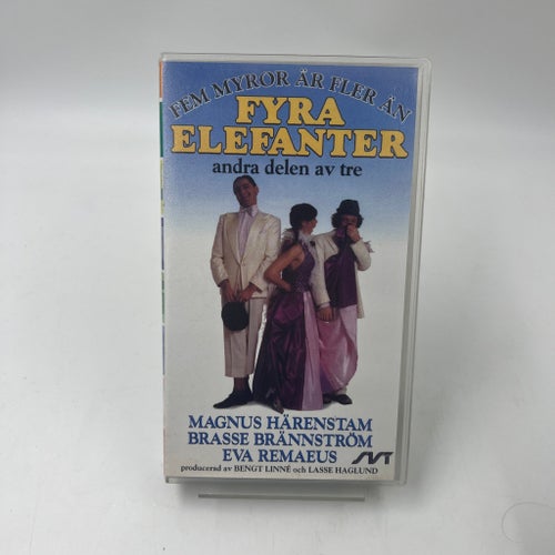 Fem myror är fler än fyra elefanter Andra delen av tre VHS