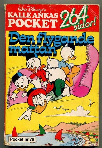 Kalle Anka pocket No.79 Den flygande mattan 1987 Richters fö