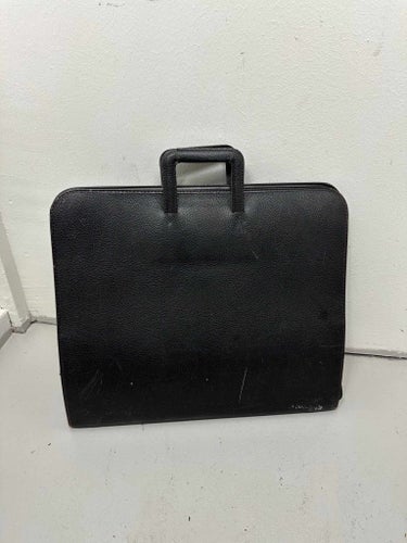 Väska Vintage Prat Paris Europa Black Portfolio Bag Presentation Case