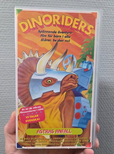 Dino Riders - Astras Anfall (1988) VHS svenskt tal