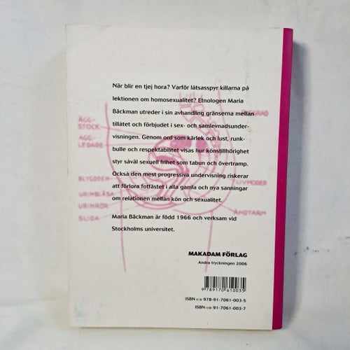 Kön och känsla (2006) av Maria Bäckman