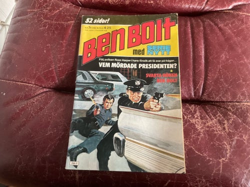 Ben Bolt med serie NYTT - Vem mördade presidenten? 1980
