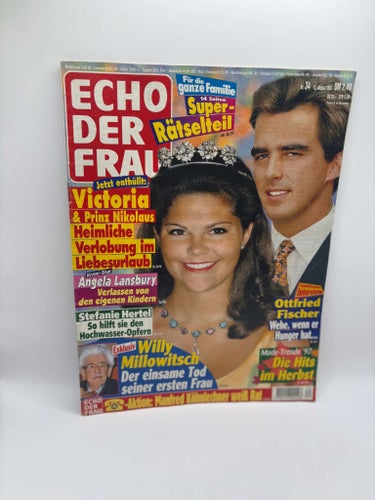 Echo der Frau nr 34 – 13 augusti 1997 – Victoria & Prins Nikolaus