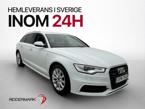 Audi A6 3.0 TDI V6 Quattro S-Line BOSE P-Sensorer Elstolar