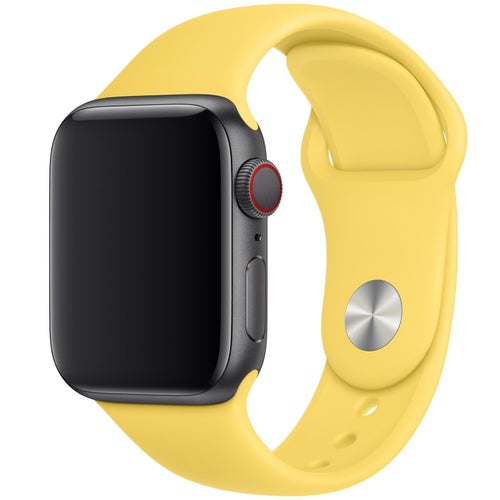 Silicone Band 44/45/46/49mm (S/M) Apple Watch Armband - CANARY YELLOW