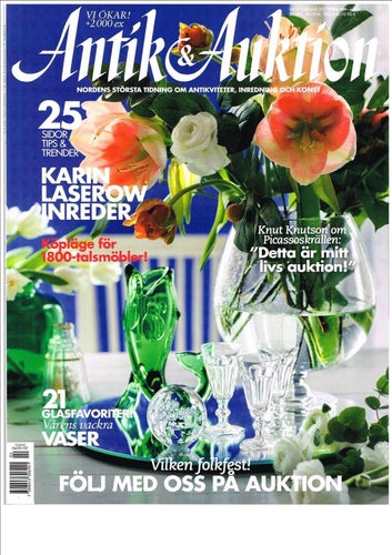 ANTIK & AUKTION 2017 - Nr 1-8 - 7 av 11 tidningar