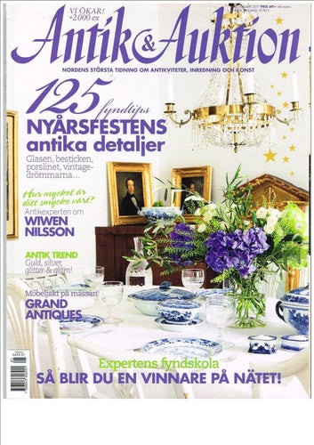 ANTIK & AUKTION 2017 - Nr 1-8 - 7 av 11 tidningar
