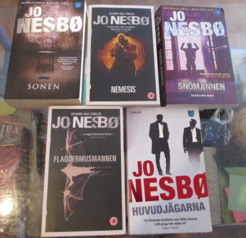 5 böcker av Jo Nesbö