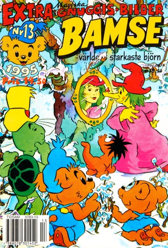 Bamse – världens starkaste björn Serietidning 1995 nr 13 (Oläst arkivex)