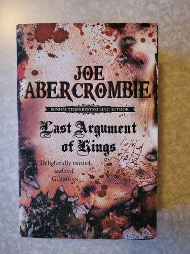 Joe Abercrombie- Last Argument of Kings / Paperback / 2008-2009 / Bra skick