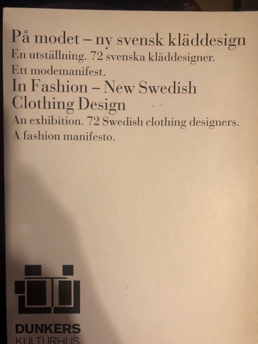 Bok- På modet - ny svensk kläddesign
