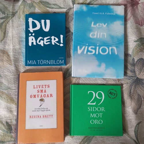 4 interaktiva självhjälpsböcker