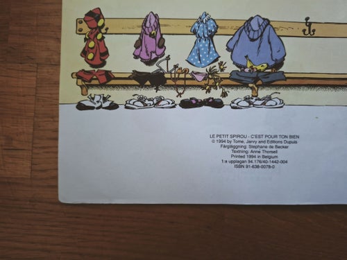 Den unge Spirou: Hjälp, hon pussas!