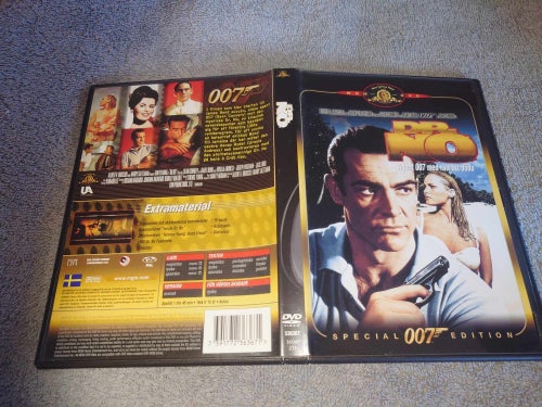 Agent 007 med rätt att döda (DVD, Sean Connery) - James Bond - Dr No
