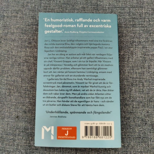 Doften av falska påvar av Lena Nordenjack, 2015