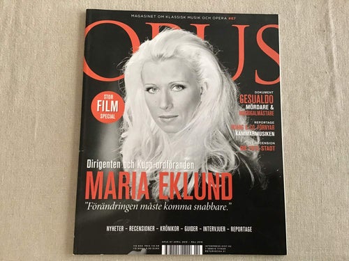 OPUS NR 67 2016 MUSIK OCH OPERA MARIA EKLUND