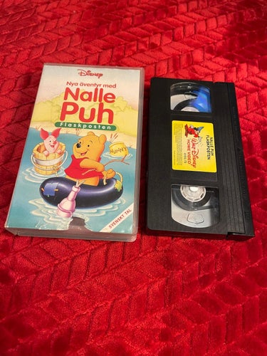 Nya Äventyr Med Nalle Puh: Flaskposten - SV Tal, VHS (Beg)