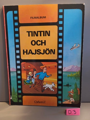 Serialbum, serie, album, tidning, Filmalmbum, Tintin och hajsjön