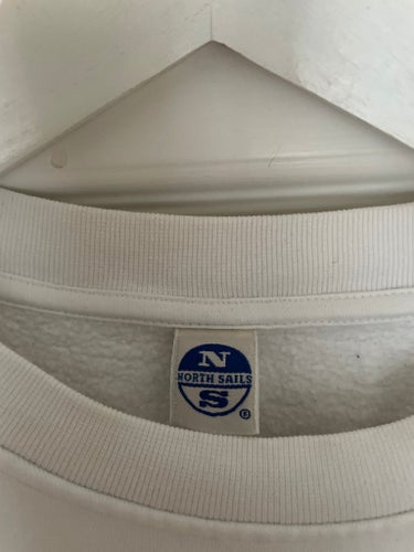 North Sails vit sweatshirt, storlek M
