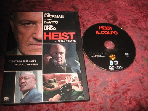 HEIST SISTA SYTÖTEN (GENE HACKMAN,DANNY DEVITO,DELROY LINDO) DVD