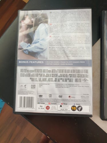 Fifty Shades Darker och Fifty Shades of Grey DVD