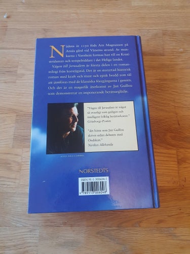 Vägen till Jerusalem av Jan Guillou (1998). Inbunden bok!