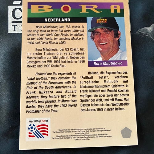 Bora Netherland World Cup USA -94